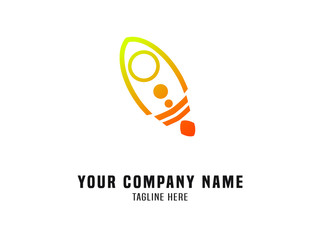 Abstract Logo Vector Gradient Galaxy