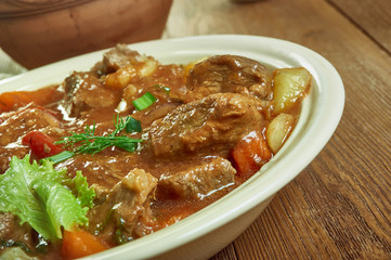 Railway lamb curry