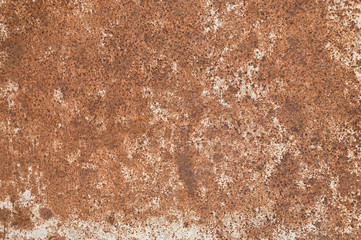Background from old metal. Rusty metal wall.