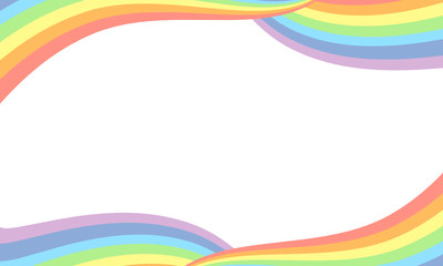 Abstract geometric rainbow background.