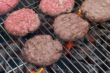 Burgers on the Grill