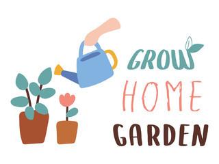 Coronavirus (COVID-19) Quarantine activities letterings and Design  elements. Things to do at home, stay home, social distancing,  Vector illustration.