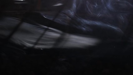 Smoke in the rays of light