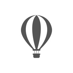 Fototapeta premium Air balloon icon design template vector isolated