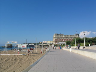 Fototapeta na wymiar Biarritz - Basque Country - France