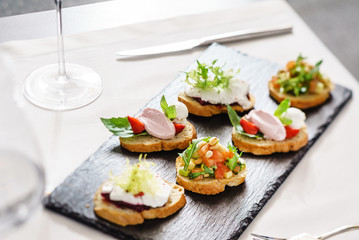 different kinds of canape