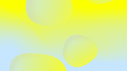 Abstract gradient geometric background. Fluid shapes and colorful graphic design.