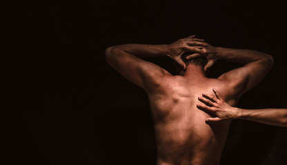 muscular man. Sexy photo. Sexy sensual. couple. Erotica. Brutal man. Male. Guy. 