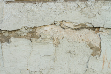 Old wall texture. Cracked wall background.