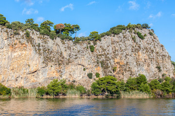 dalyan river, mugla, Turkey.