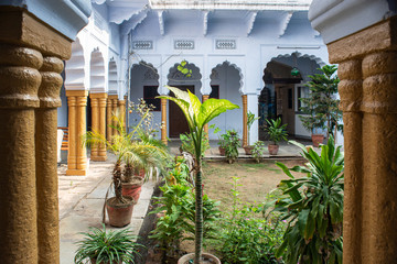 Traditional Rajasthani Courtyard  