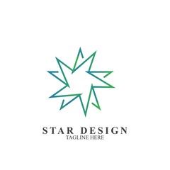 Premium star logo design