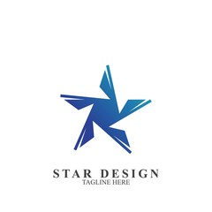 Obraz premium Premium star logo design