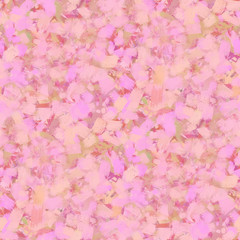 Abstract seamless pattern. Large strokes of paint on a pink background.