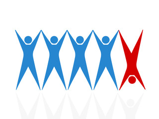 stands out from the crowd