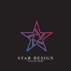 Obraz premium Premium star logo design