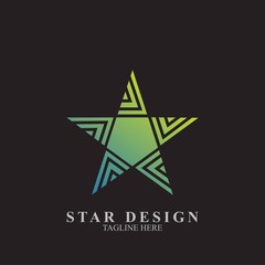 Premium star logo design