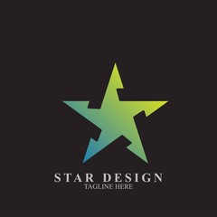 Premium star logo design