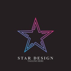 Obraz premium Premium star logo design