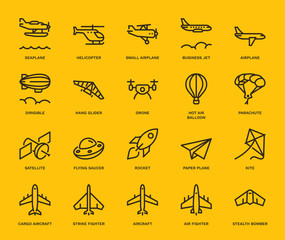 Aircraft Icons.