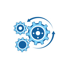 Gear Logo Template vector icon illustration design