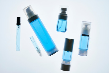 Plastic bottles with gel