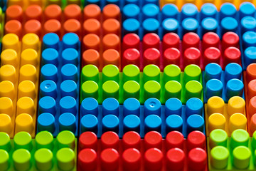 blocks of the children's constructor