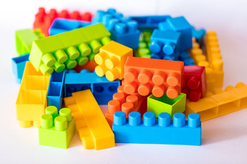 Obraz premium blocks of the children's constructor