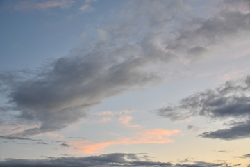 Fototapeta na wymiar dramatic cloudy sky
