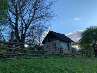 Fototapeta premium old farm house