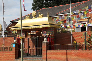 The Buddhist Community Centre in Aldershot, Hampshire, UK