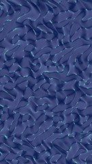 Fototapeta premium Graphic illustration - liquid pattern dark blue color. Modern abstract background. Design wallpaper. 3D illustration