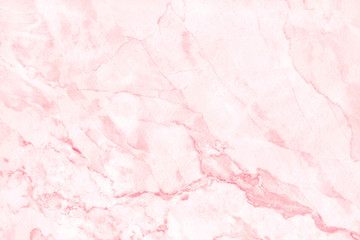 Fototapeta premium Pink marble texture background with high resolution for interior decoration. Tile stone floor in natural pattern.