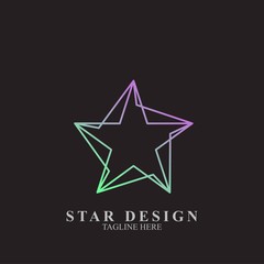 Premium star logo design