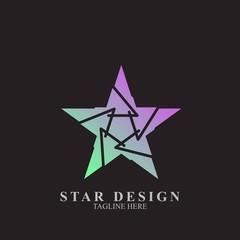 Premium star logo design