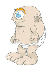 Bébé bizarre