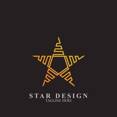 Obraz premium Premium star logo design