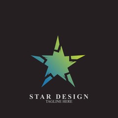 Obraz premium Premium star logo design