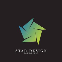 Obraz premium Premium star logo design