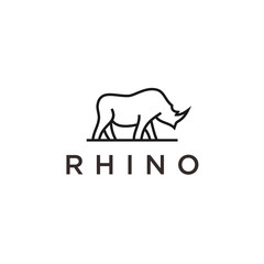 rhino logo / rhino vector