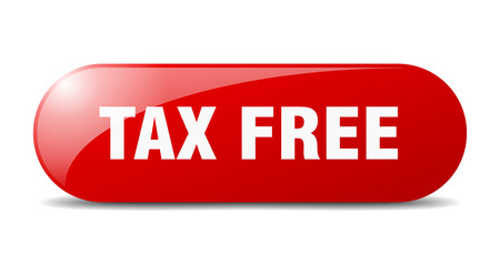 tax free button. tax free sign. key. push button.
