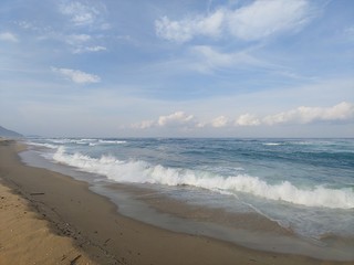 beach and sea