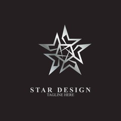 Obraz premium Premium star logo design