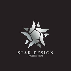 Obraz premium Premium star logo design