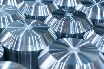 Billets from special alloy of metals for the manufacture of heavy-duty parts. Metalworking parts for the military industry