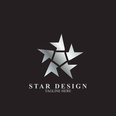 Premium star logo design