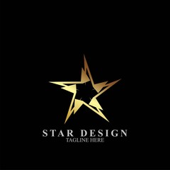 Obraz premium Premium star logo design