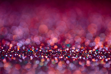 Decoration bokeh lights background, abstract glowing backdrop with circles,modern design overlay...