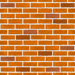 Hand drawn brick wall pattern