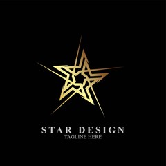 Obraz premium Premium star logo design